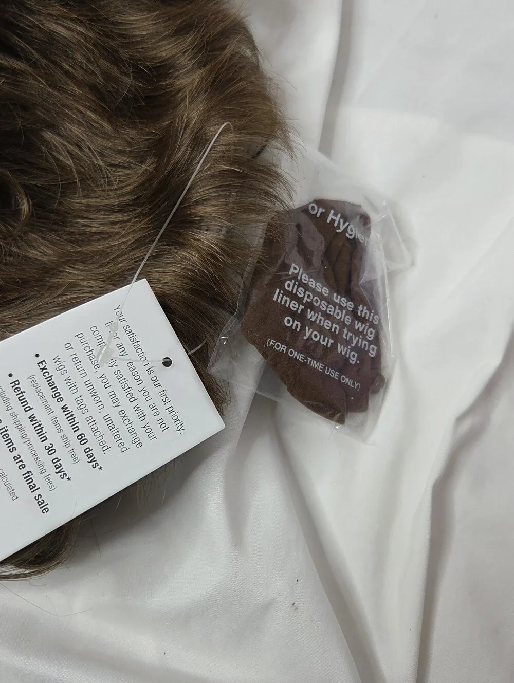 Paula Young Pecan Brown Curly Hairpiece for Women New